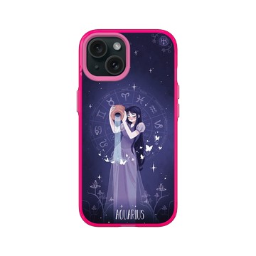 iPhone 15 Clear 粉漾桃 - Ludmilacerafoce - 水瓶座