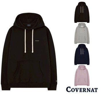 [COVERNAT] 25FW 小 Logo 刷毛連帽上衣 秋冬帽T 休閒款