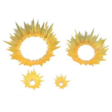 BANDAI 魂EFFECT 衝擊波特效 Ver.黃色 for SHF 適用 配件  1組