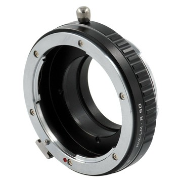黃斑聯動轉接環適用(於)nikon尼康F口AI D鏡頭到徠卡M LM相機M9 M10