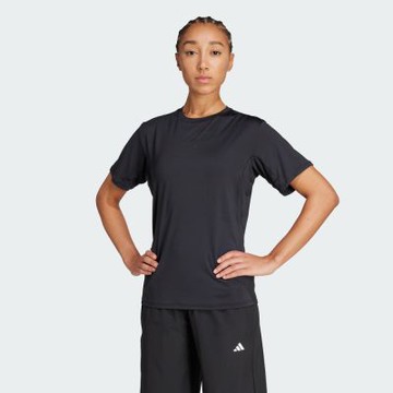 adidas 愛迪達 短袖上衣 女 訓練 慢跑 亞規 WTR D4T G2 T 黑 KB5676(S3058)
