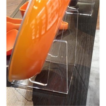 亞克力展示架平底鍋盤子廚房用品展示架 鍋架貨架廚房收納置物架