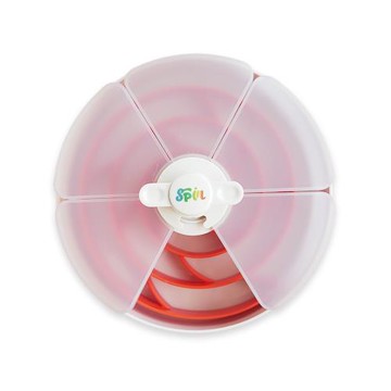 PetDreamHouse 旋轉益智慢食碗-組合-渦輪風扇-橘 (寵物碗 藏食碗 嗅聞碗)