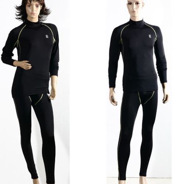 外貿日單PGA TOUR 男女緊身衣服壓縮衣高爾夫打底衫打底壓縮褲