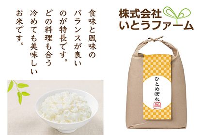 いとうファームの令和5年産米 3種食べ比べ 5kg