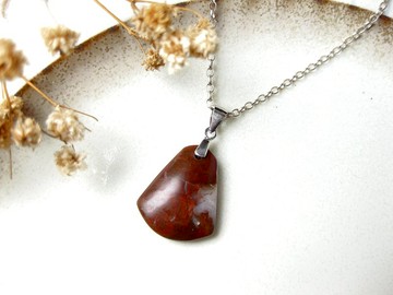 造型玉墜 臺灣五彩年糕玉/天然紋理美 簡單好搭配/