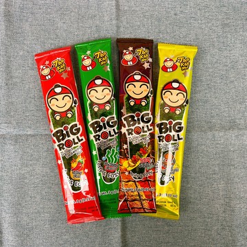 【台灣現貨 快速出貨】泰國小老闆 小老板海苔捲 12入/包 原味/辣味/魷魚/BBQ 海苔酥 泰國零食