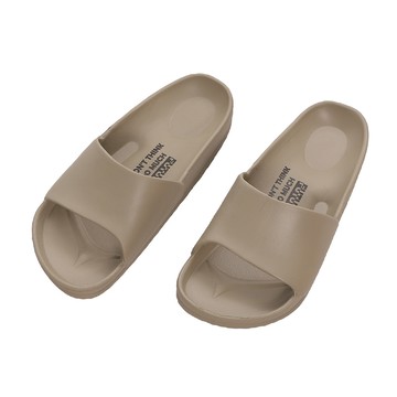 流線活力室外拖鞋-沙色24~29