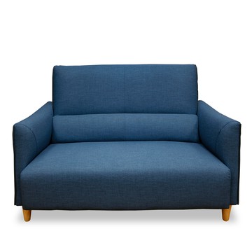 ASSARI-波文腰枕完美支撐雙人貓抓皮沙發冰岩灰