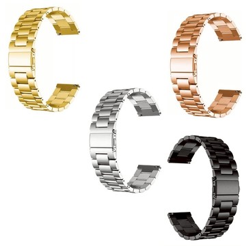 【三珠不鏽鋼】三星 Gear S3 Frontier 錶帶寬度 22mm 錶帶 彈弓扣 錶環 金屬 替換 連接器