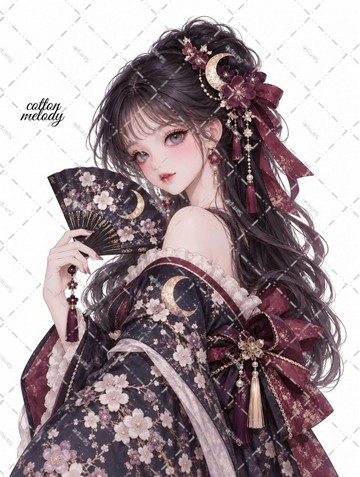original sticker no.10359 人物貼紙 原創貼紙 人物貼紙 女孩貼紙 原創人物貼紙
