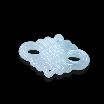 【結‧緣】冰種翡翠吉祥如意中國結 | 天然緬甸玉翡翠A貨 | 送禮