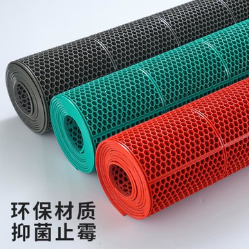 室外镂空防滑地垫加厚牛筋蜂窝厨房浴室门厅卫生间防水橡胶脚垫子