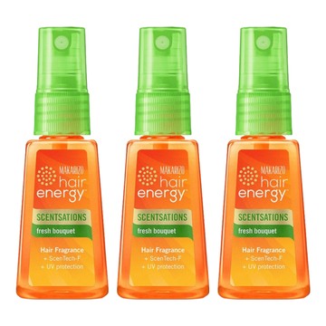 MAKARIZO 清新髮香噴霧 02 清新花束 方便攜帶  30ml  3件