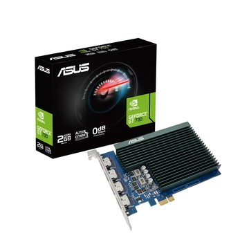 ASUS GT730-4H-SL-2GD5 顯示卡+華碩 TUF GAMING 450B 450W 電源供應器 工業包裝