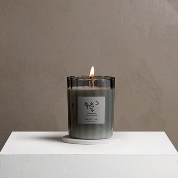 芳療香氛/ 曜黑天然香氛工藝蠟燭 晚安 舒眠穩定狗狗友善