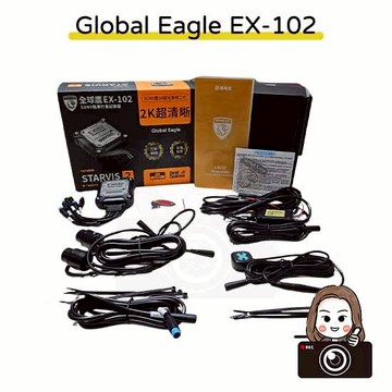 ◆六姐的店【全球鷹 Global Eagle】 EX-102雙鏡頭機車行車記錄器 *可提供安裝*