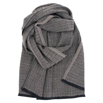 KOLI 美麗諾羊毛圍巾 (淺褐&黑)