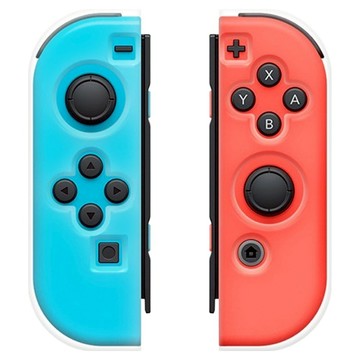 HOHOO Nintendo Switch Joy-Con TPU 透明果凍保護套 2個  單一商品  透明色  1組