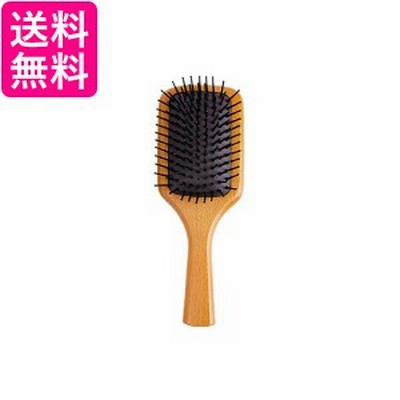 ヘアブラシ 頭皮マッサージ 小 ヘアケア パドルブラシ ヘッドスパブラシ 艶髪 髪質改善 美髪ケア 木製  (管理S) 送料無料