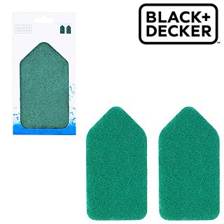 BLACK&DECKER 美國 BLACK+DECKER 電動清潔風呂刷配件:頑污清潔布