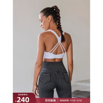 RESHAPE/重塑之路 美背中強度高彈透氣瑜伽健身運動內衣Movement