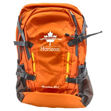 Horizon 天際線 冒險家登山後背包 Adventurer 40L  53 x 32 x 15cm  炎上橘