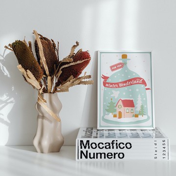 聖誕玻璃球 創意數字油畫 【獨家聖誕】