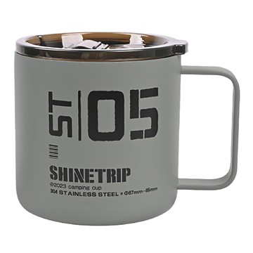 ShineTrip 山趣 05系列 戰術露營杯  微煙灰  1個