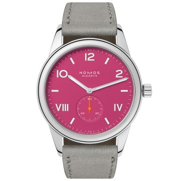 NOMOS Club系列 手動上鍊 小秒針 時尚機械腕錶 38.5mm/728