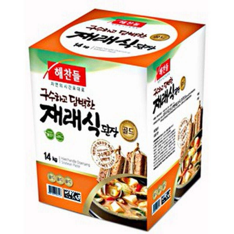 ヘチャンドル 味噌 14kg 韓国食品 韓国料理 韓国食材 調味料 韓国ソース 韓国味噌 在来式味噌 テンジャン 通販 Lineポイント最大1 0 Get Lineショッピング