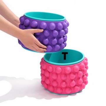 瑜伽輪美肩開背初學者后彎神器普拉提圈用品瑜珈滾背瘦腿美腰器材
