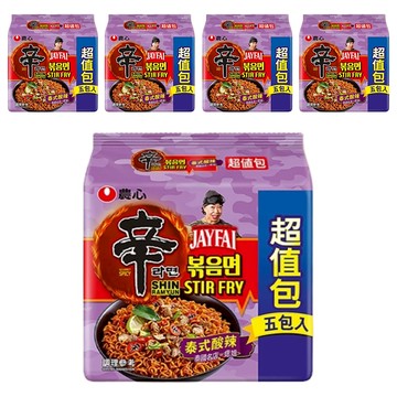 NONGSHIM 農心 辛炒麵 泰式酸辣味 130g  25包
