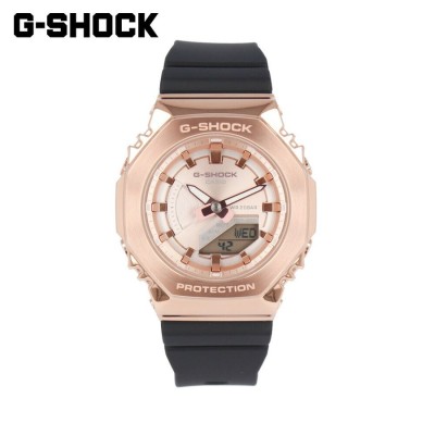 CASIO カシオ G-SHOCK ジーショック G-SHOCK WOMEN 腕時計 レディース 防水 アナデジ 樹脂 ステンレス ブラック ピンクゴールド GM-S2100PG-1A4 1年保証