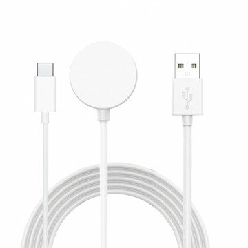 Timo for Apple Watch Series 手錶充電器+Type-C手機充電線 一分二充電線