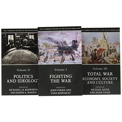 The Cambridge History of the Second World War Volume Paperback Set