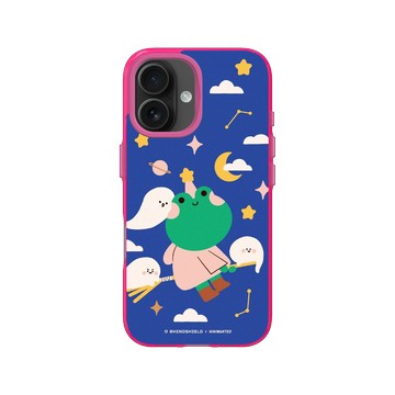 iPhone 16 Clear 粉漾桃 - Niniwanted - Frog Wizard