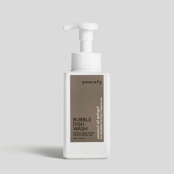 【peacefy】親膚洗碗泡泡慕斯｜各種食器，一瓶放心洗💦