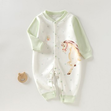 寶寶衣服舒絨棉嬰兒連體衣秋冬款新生兒a類衣服家居服連體衣睡袋鑫弘-萌寶童裝可開發票