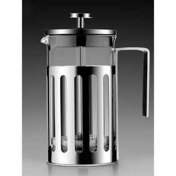 加厚玻璃法壓壺不銹鋼手沖咖啡壺泡茶法式濾壓壺沖茶器家用商用