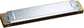 日本 TOMBO 蜻蜓牌 No.3521 複音口琴 C調 口琴 21孔 Premium 21 3521 日本必買代購