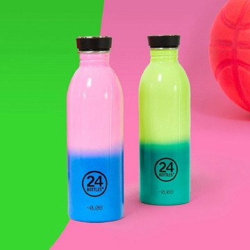 義大利 24Bottles 變色輕量冷水瓶 500ml / 共2款 粉/藍