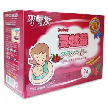 孕哺兒® 清新蔓越莓機能性輔助食品 24包入