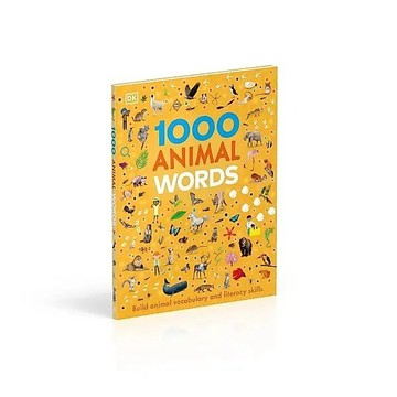 【查德書境】正版 DK 兒童圖解動物世界 1000 Animal Words 支援雙語點讀 英語學習 自然科普