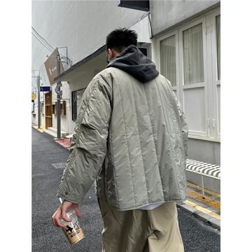 Batterup2025新款棉衣日系夾克外套內搭輕薄保暖棉服內膽男冬季潮