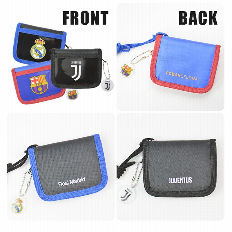 ウォレット 二つ折り 財布 サッカー フットボール 公式 FC