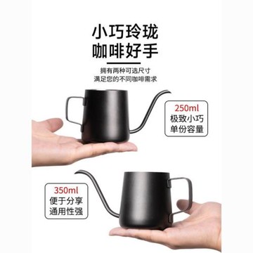 掛耳咖啡壺不銹鋼ml滴濾式家用小型迷你手沖細口長嘴注水壺