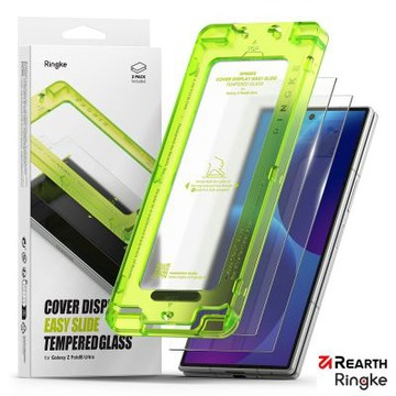 Rearth Ringke 三星 Galaxy Z Fold 8 Ultra 零失敗前螢幕玻璃保護貼(2片裝)