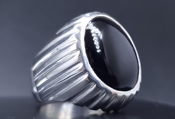 男戒 土耳其手工戒指 男士銀戒指 奧斯曼風格戒指 男士飾品