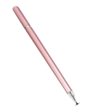 其他品牌 (4入組)【DP33玫瑰金】兩用雙頭通用款電容式細字觸控筆